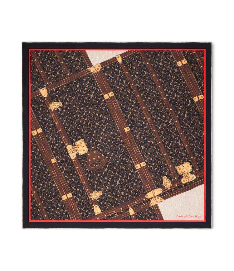 LV Safari Trunk Shawl