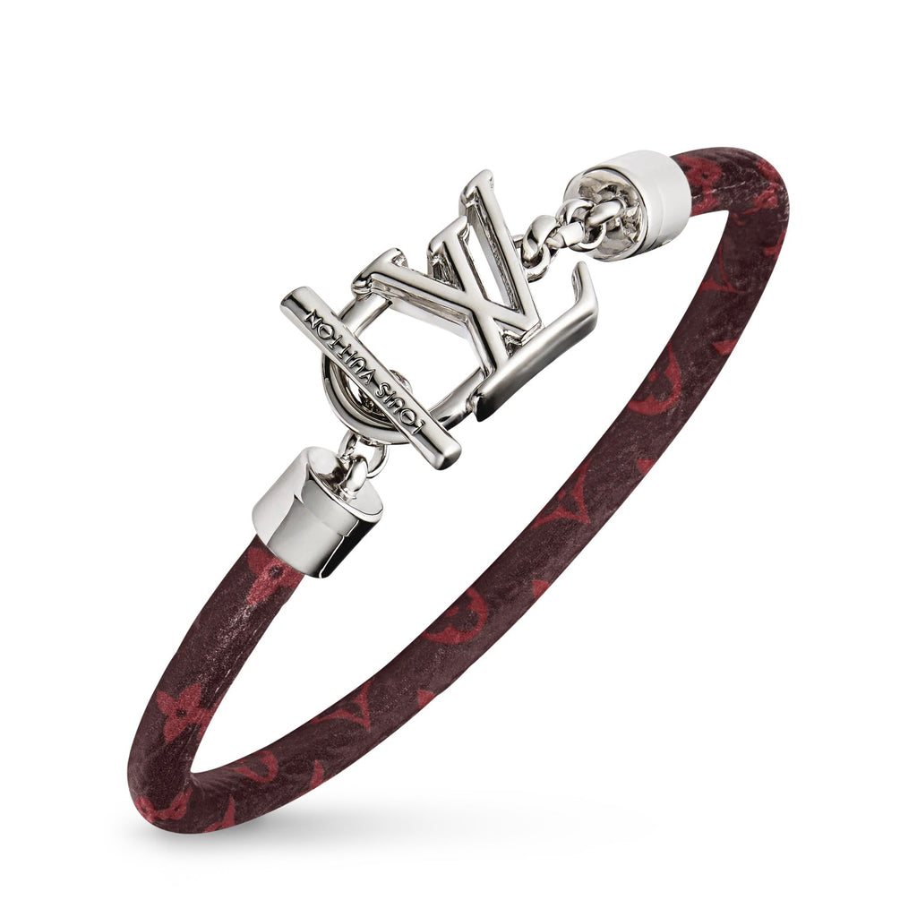 LV Dimension Monogram Leather Bracelet