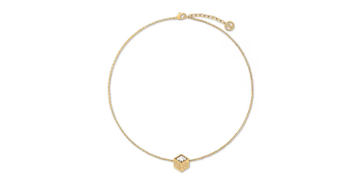 LV Cube Necklace
