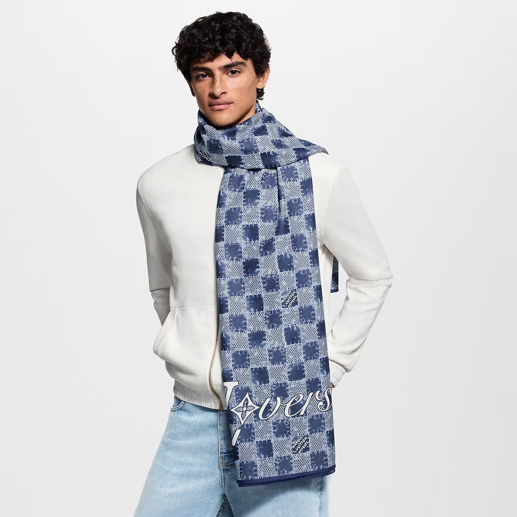Splash Damier Stole