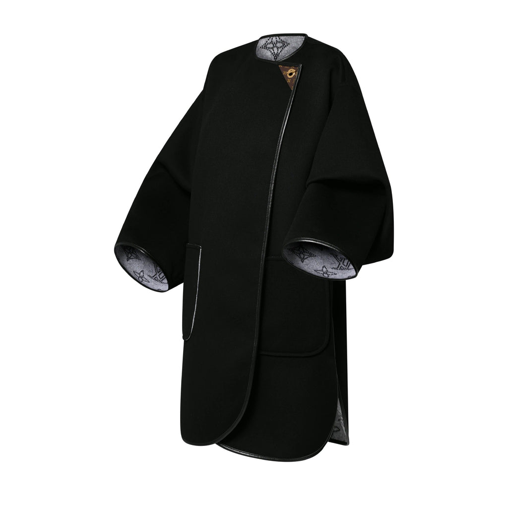 Double Face Toggle Detail Coat
