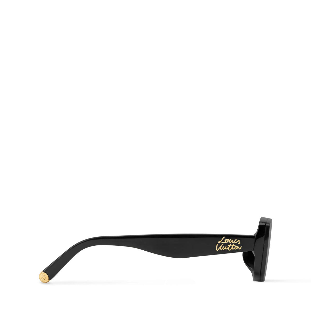 LV Script Low Rectangle Sunglasses