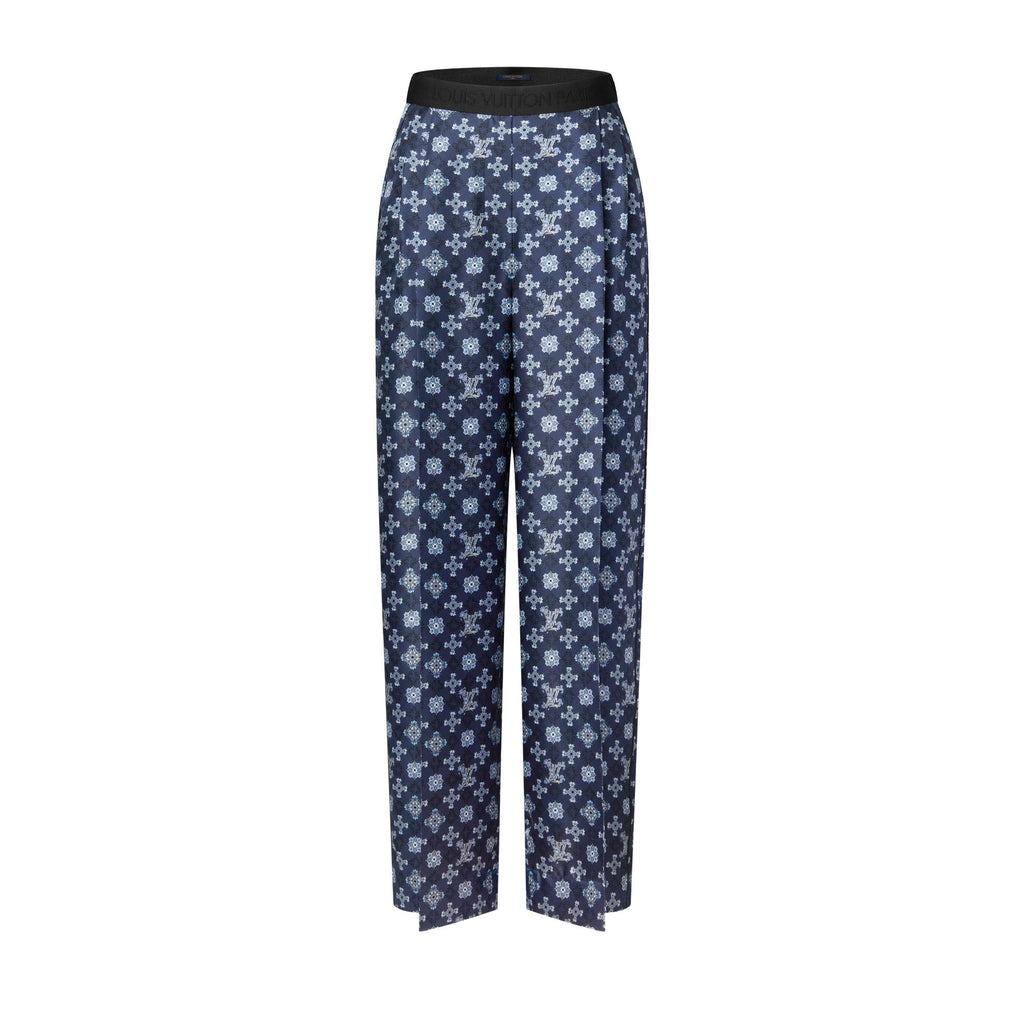 Nouveau Monogram Tailored Wide-Leg Pants