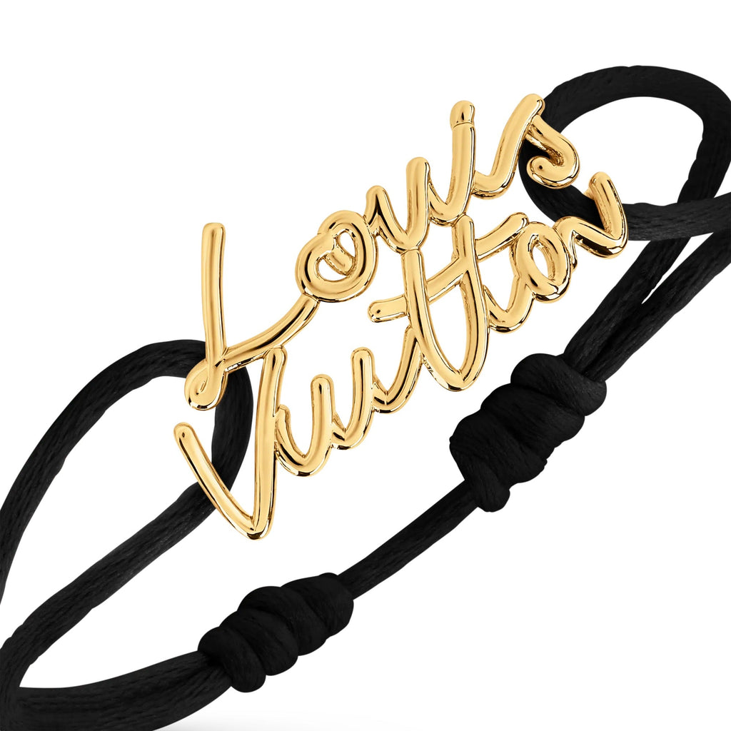 LV Script Bracelet