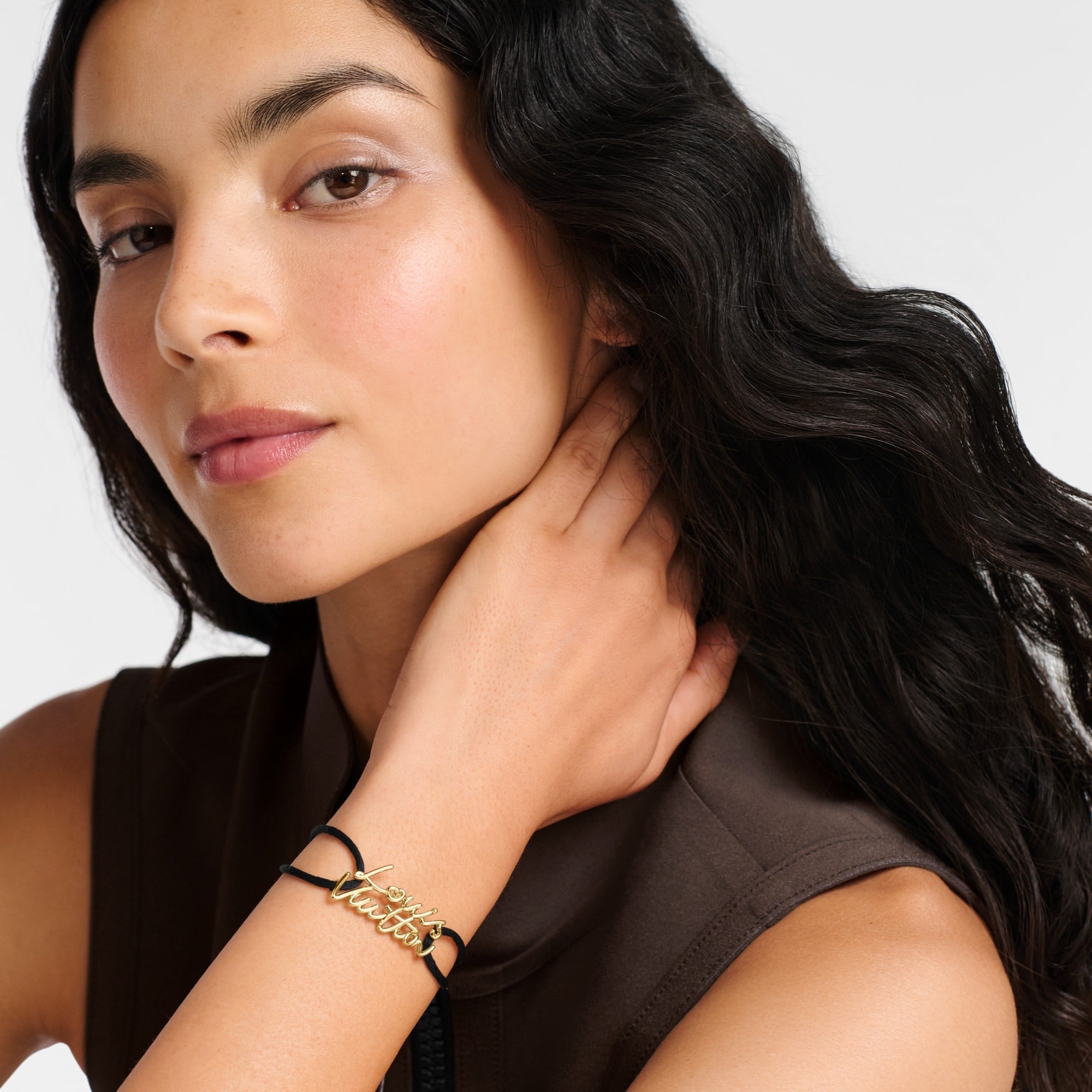 LV Script Bracelet