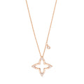 Ombre Blossom Pendant, Pink Gold and Diamonds