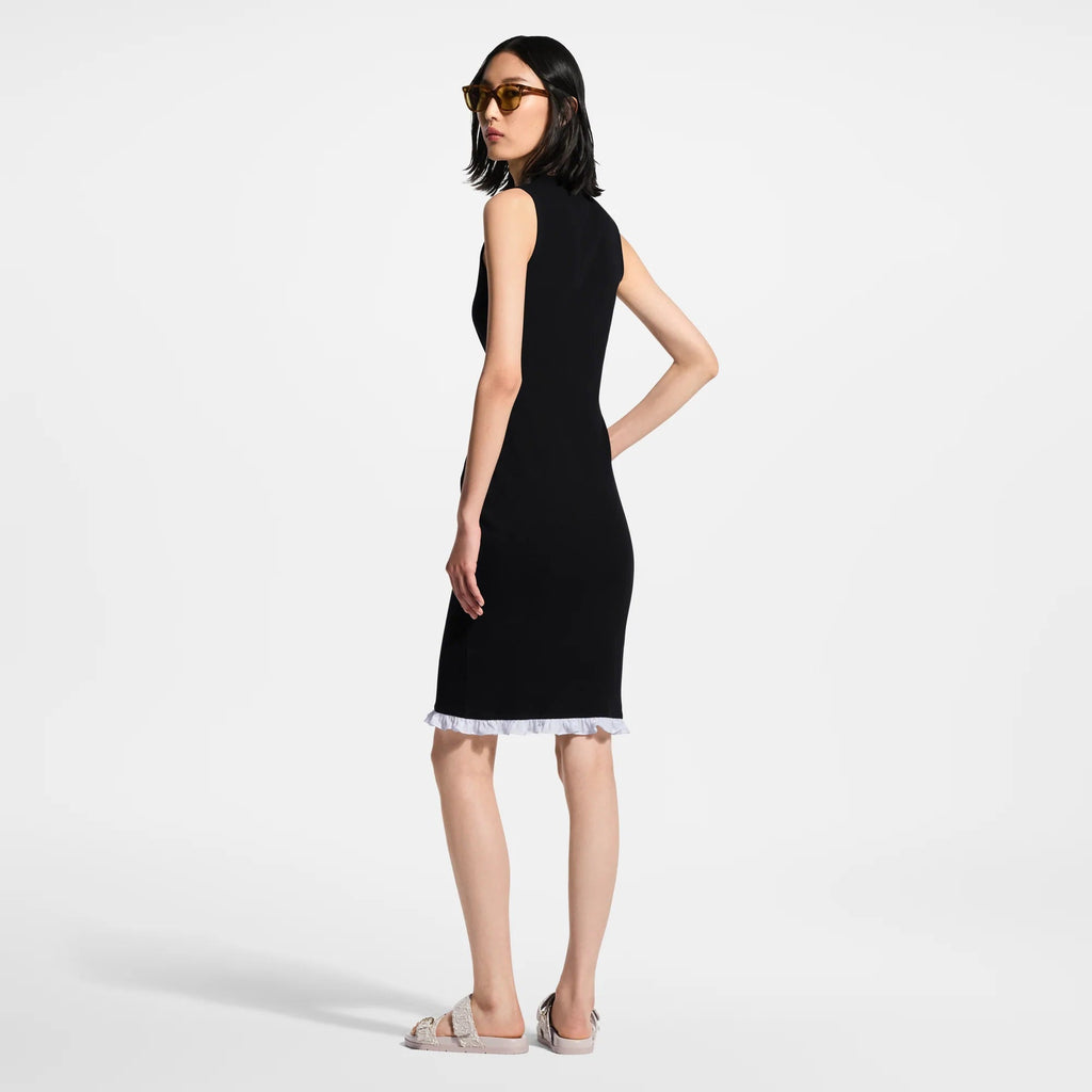 Ruffle Hem Tank Dress