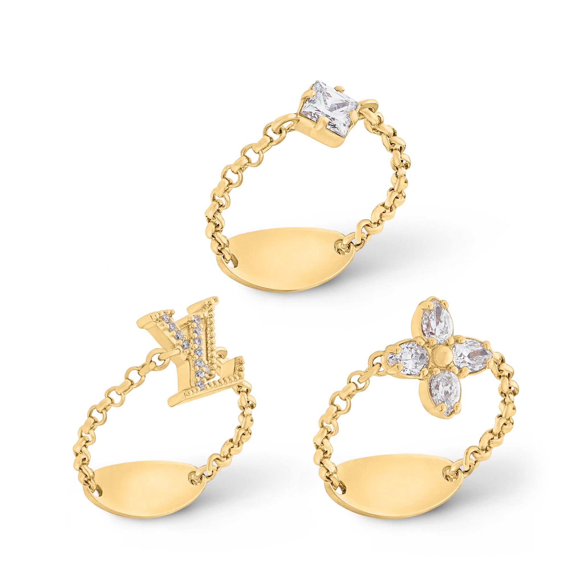 Lady LV Ring Set