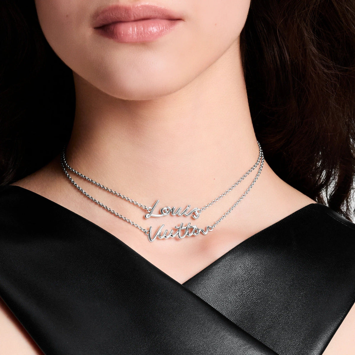 LV Script Necklace