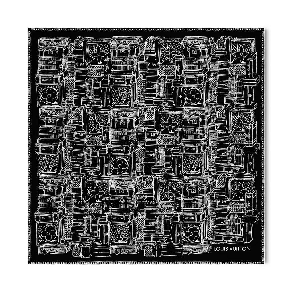 My LV Luggage Square 90