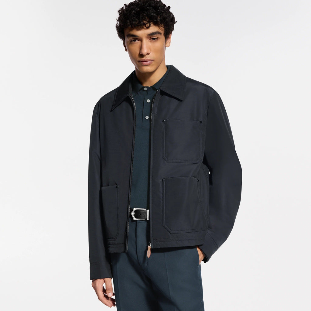 Water-Repellent Wool Mix Workwear Jacket