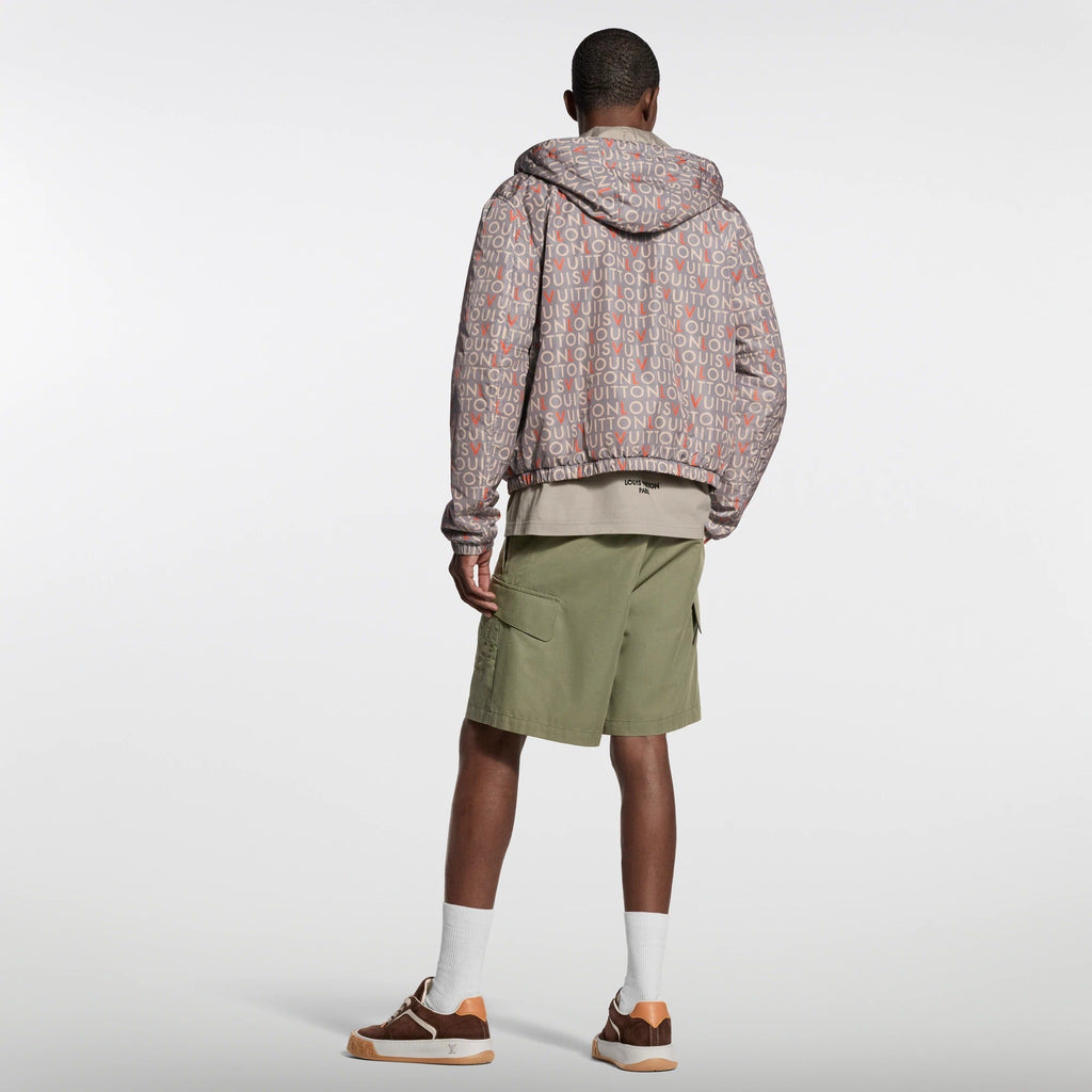 Printed Signature Windbreaker