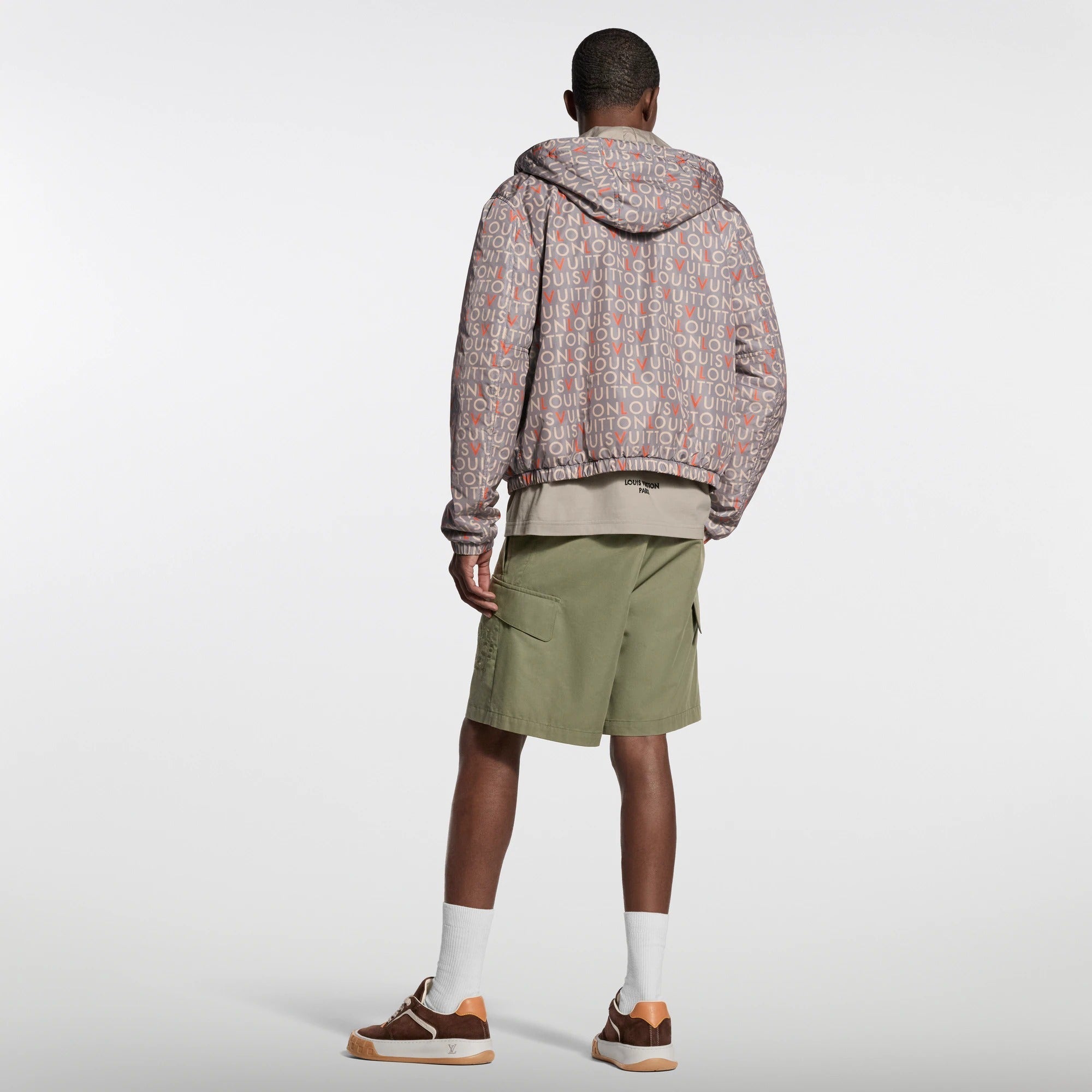 Printed Signature Windbreaker