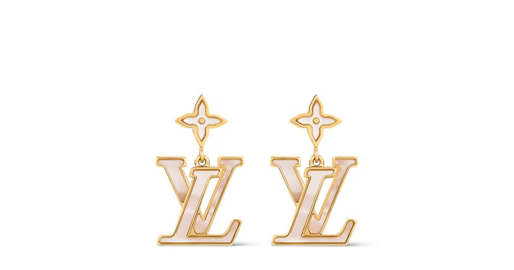 Lady LV Pearlescent Earrings