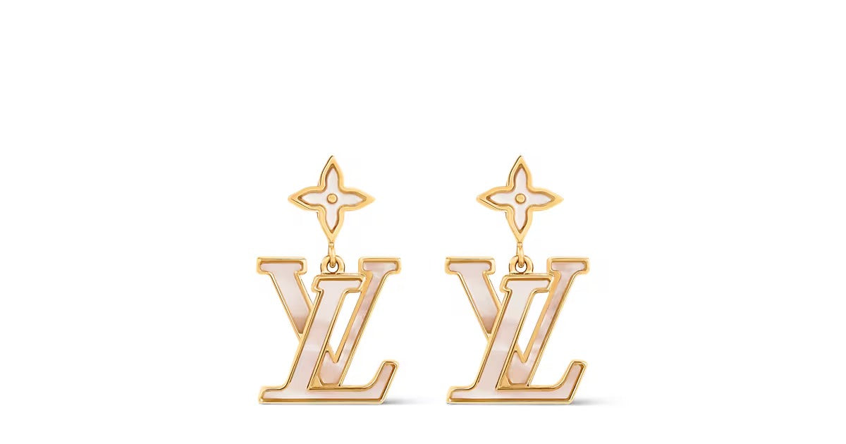 Lady LV Pearlescent Earrings