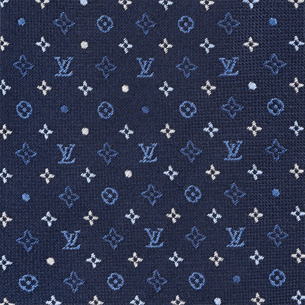 Monogram Gradient Dots Tie
