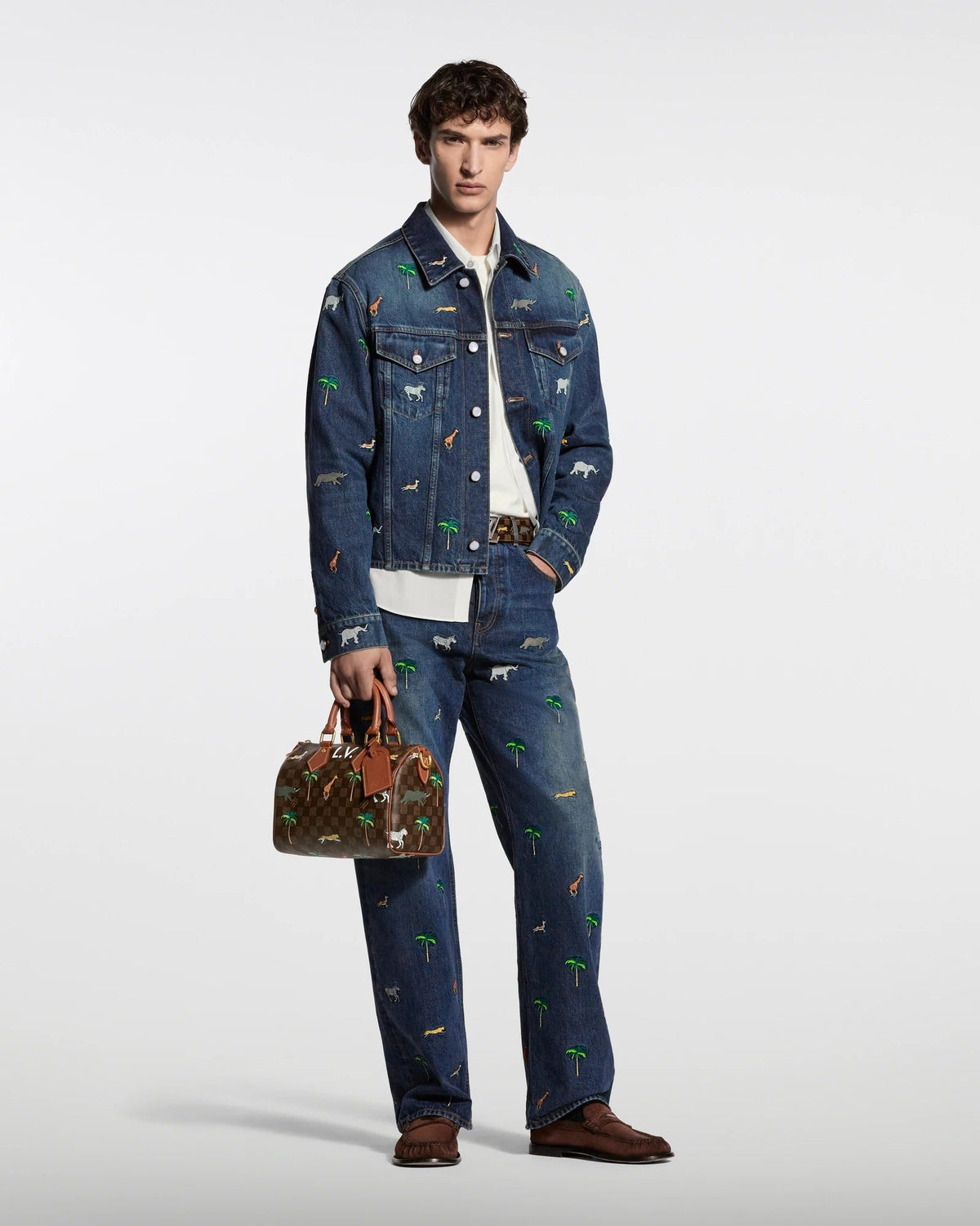 LV x The Darjeling Limited LV Initiales 40mm Reversible Belt