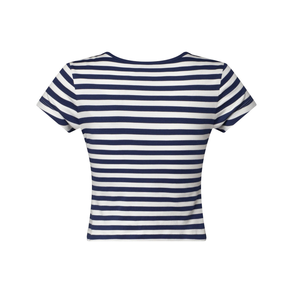 Striped Fitted T-Shirt
