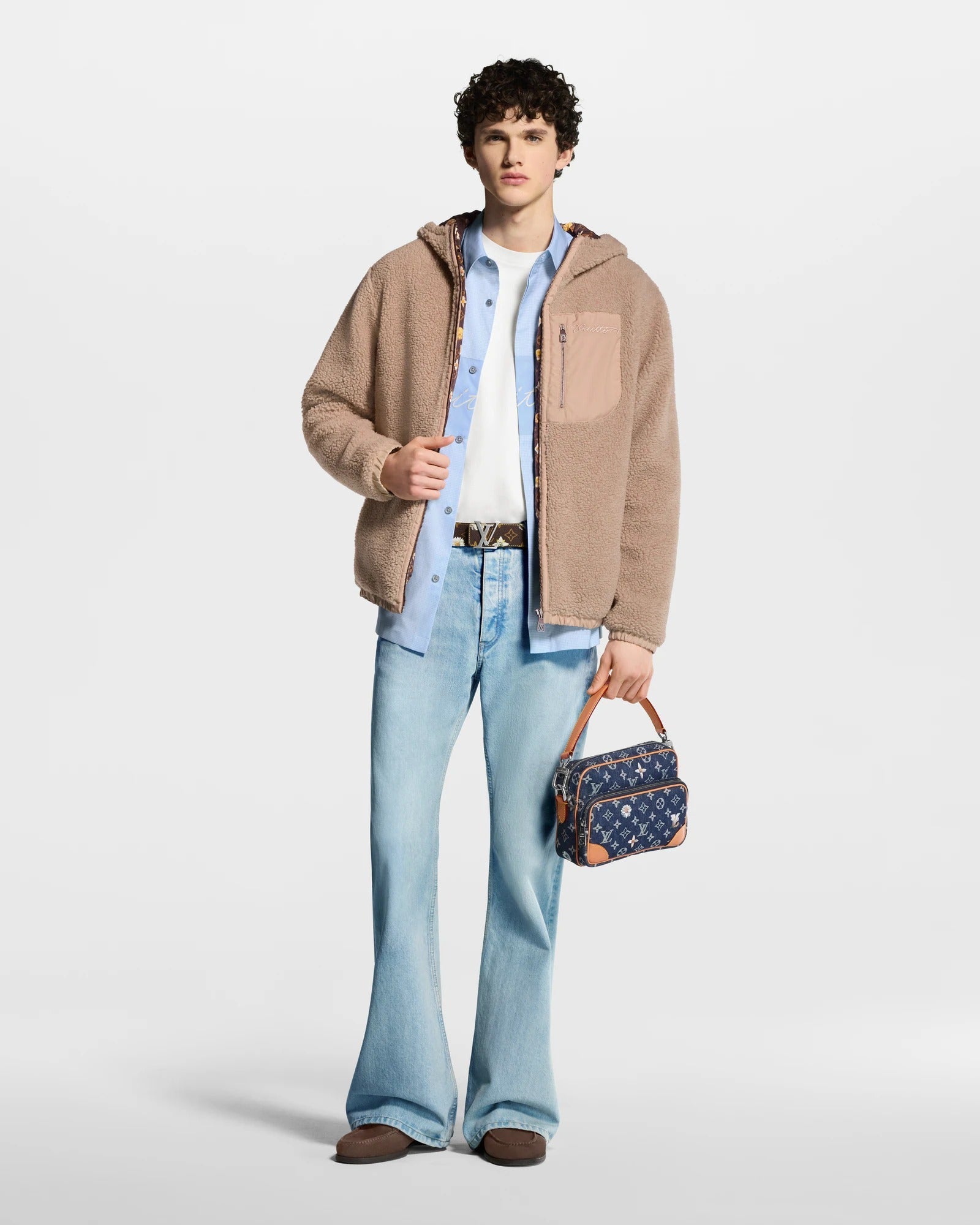 LV Initiales Monogram Flower 40mm Reversible Belt