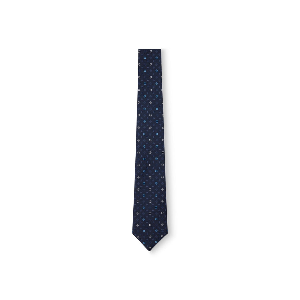 Monogram Flower Tie