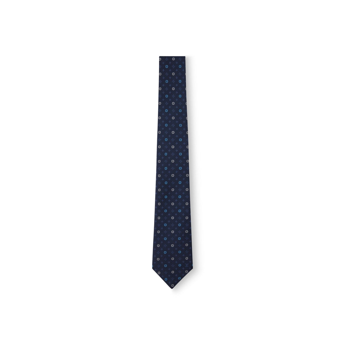 Monogram Flower Tie
