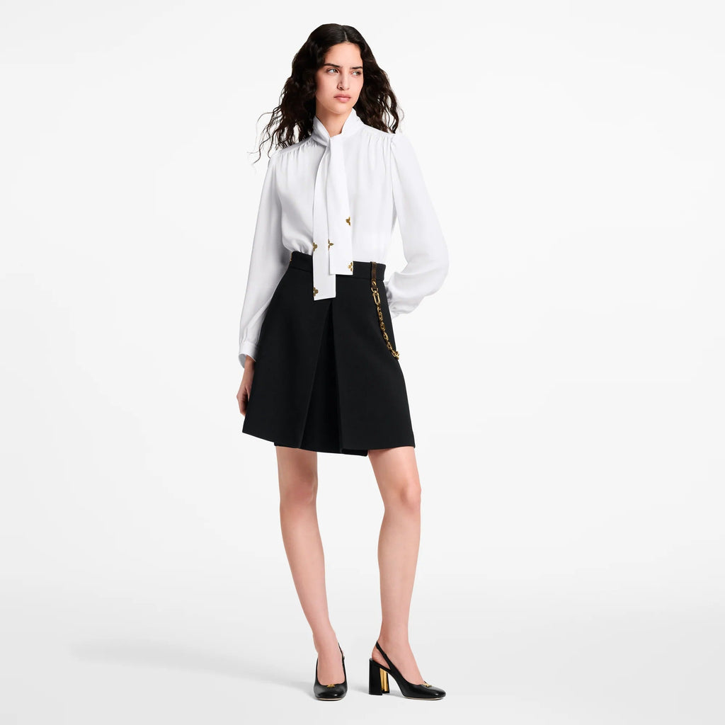 LV Night Lavaliere Blouse