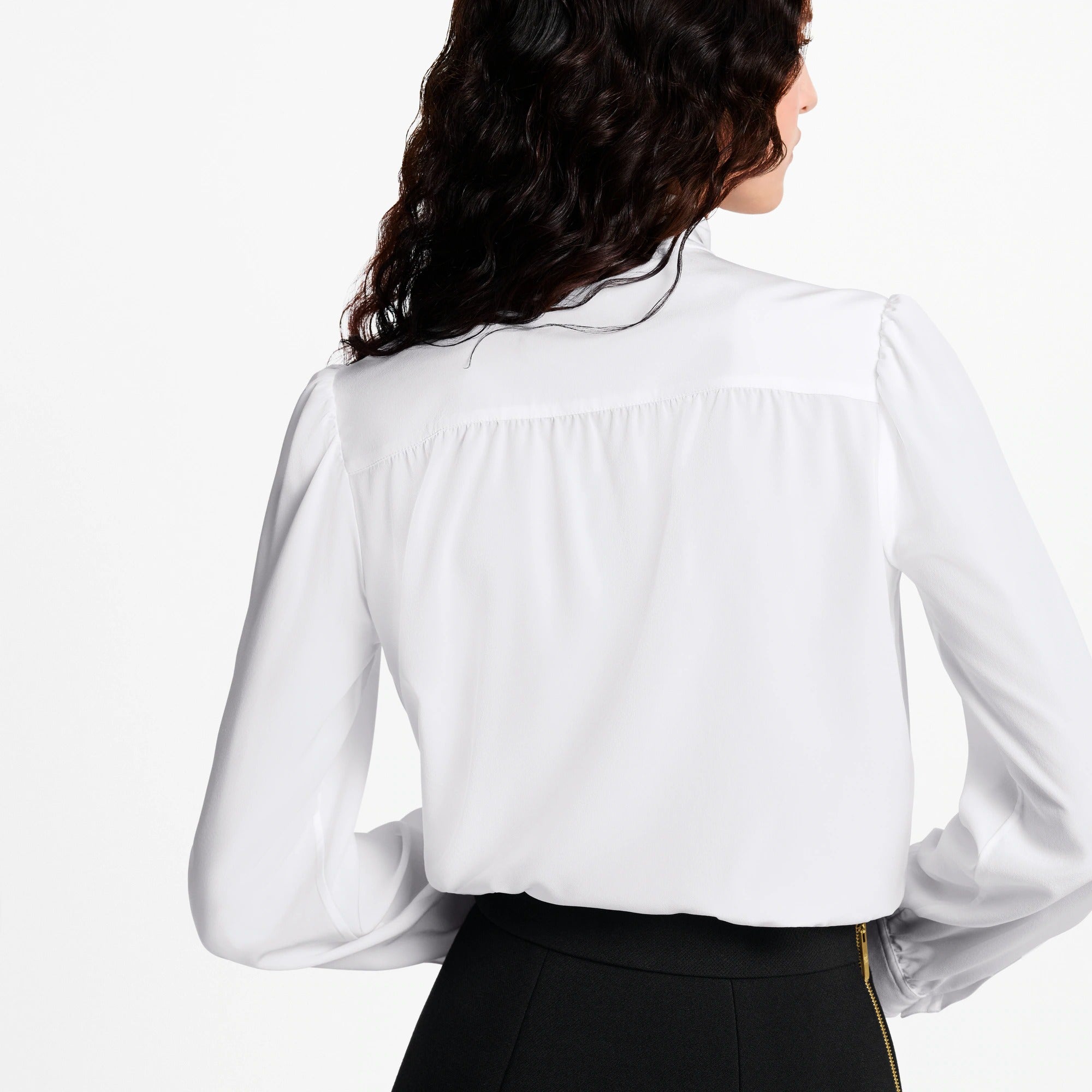 LV Night Lavaliere Blouse