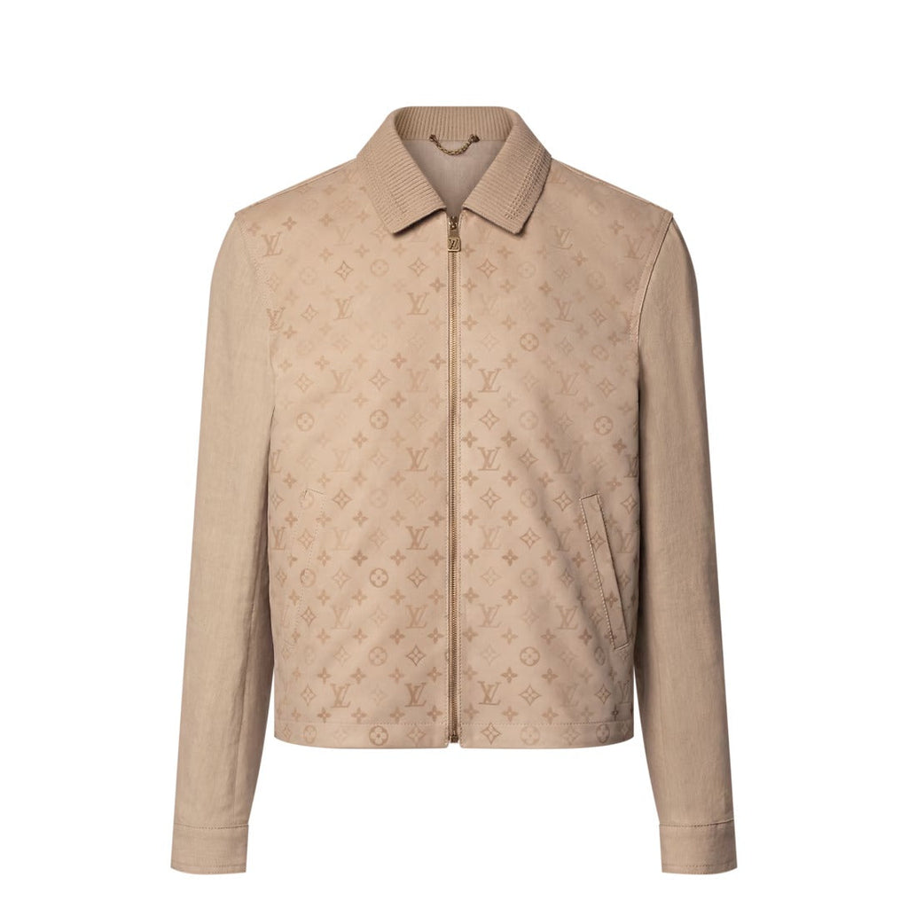 Monogram Leather Mix Blouson
