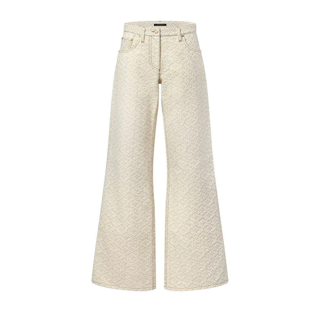 3D Monogram Jeans