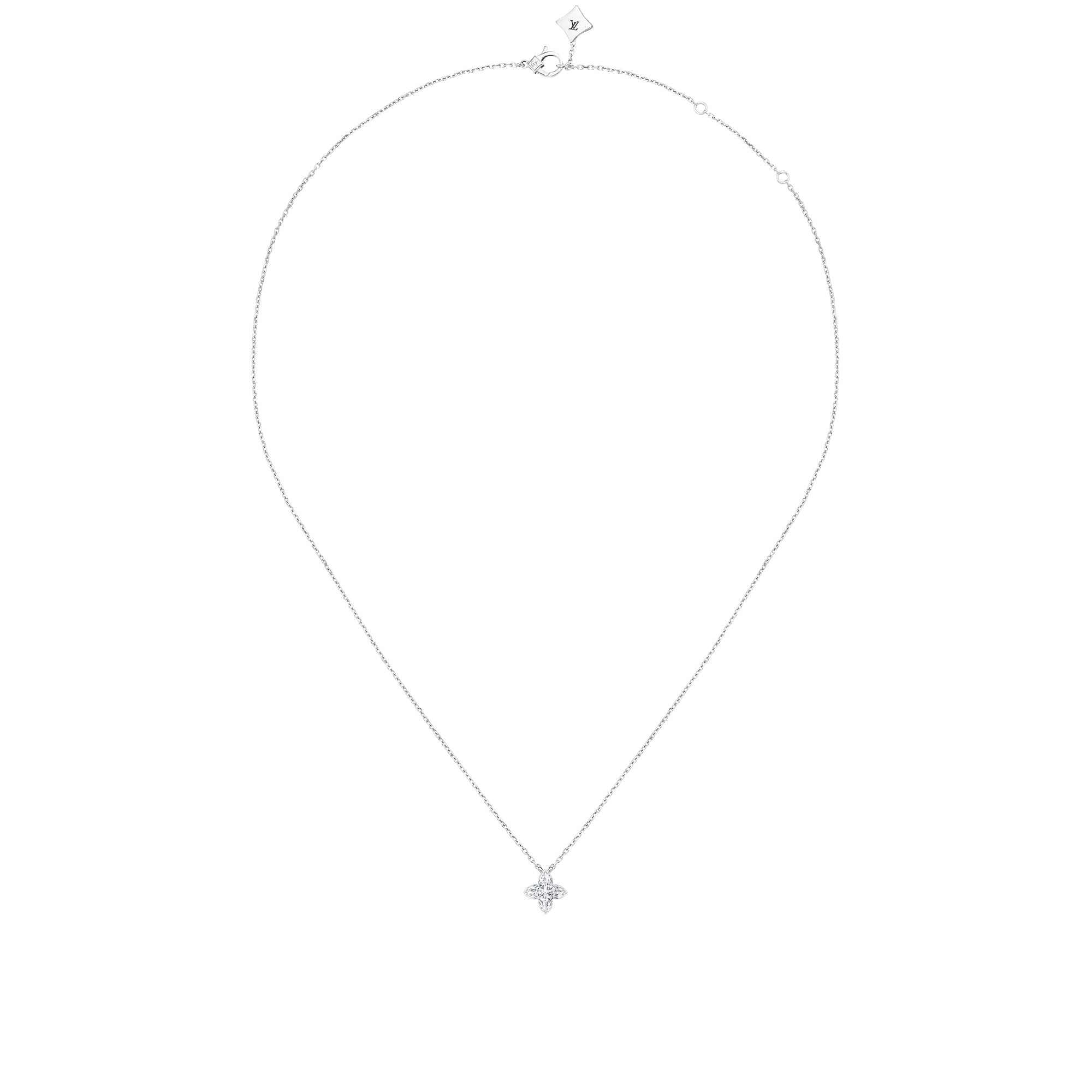 LV Diamonds Pendant, LV Monogram Star cut