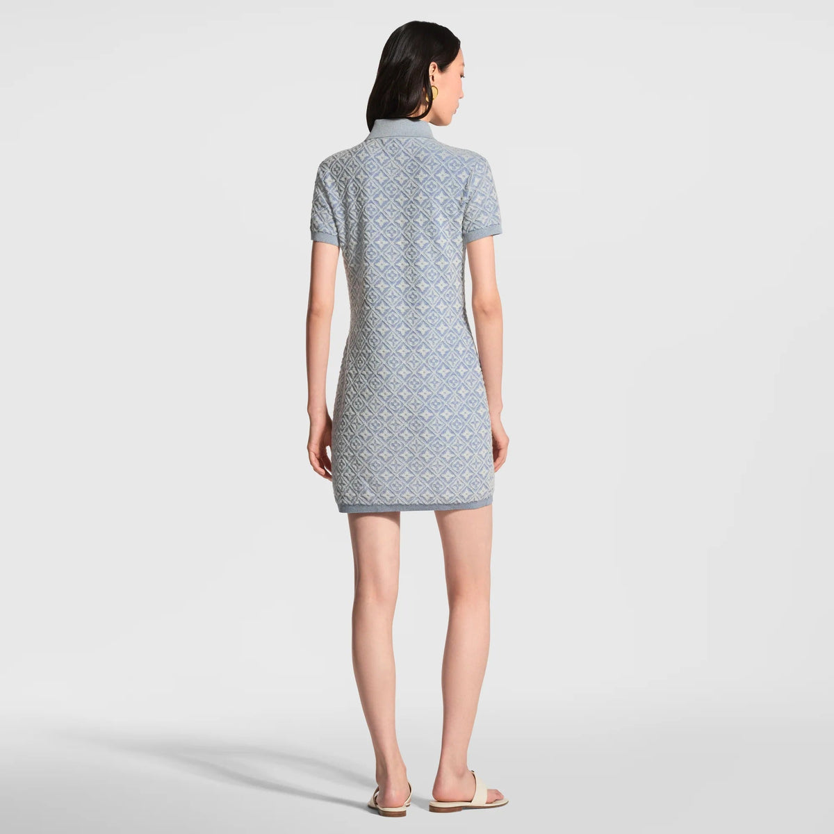 Monogram Toweling Polo Dress