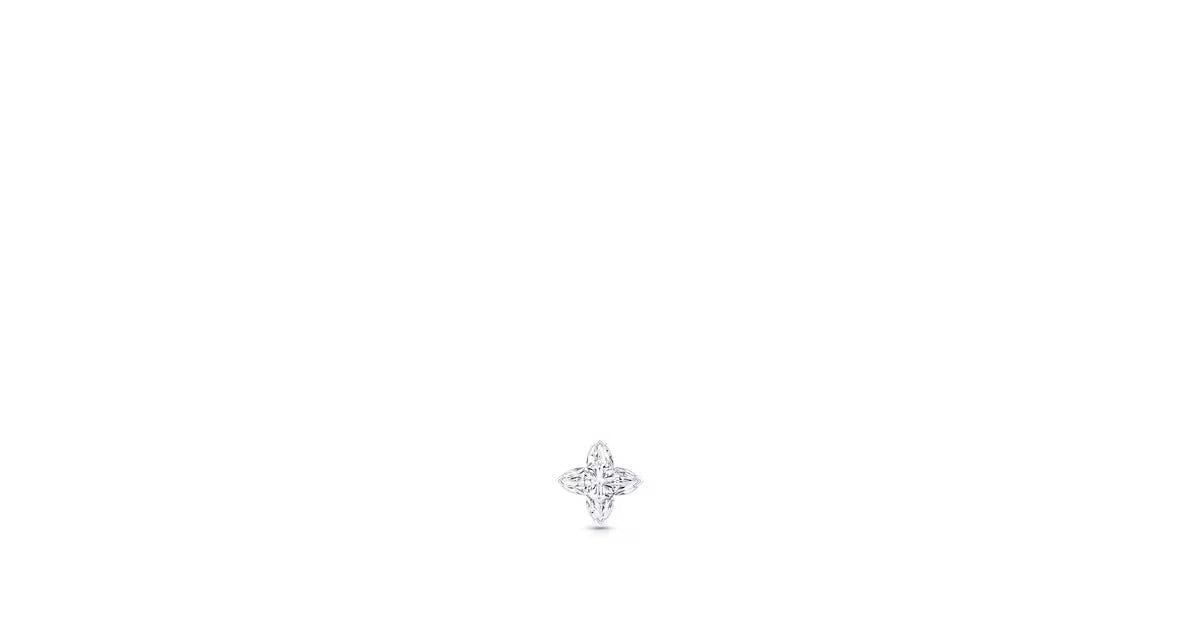 LV Diamonds Stud, LV Monogram Star cut - per unit