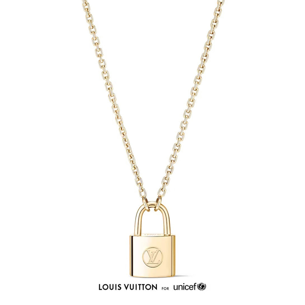 Silver Lockit Exclusive Gold Edition Pendant, Yellow Gold