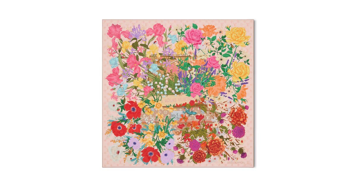 LV En Fleurs Square 90