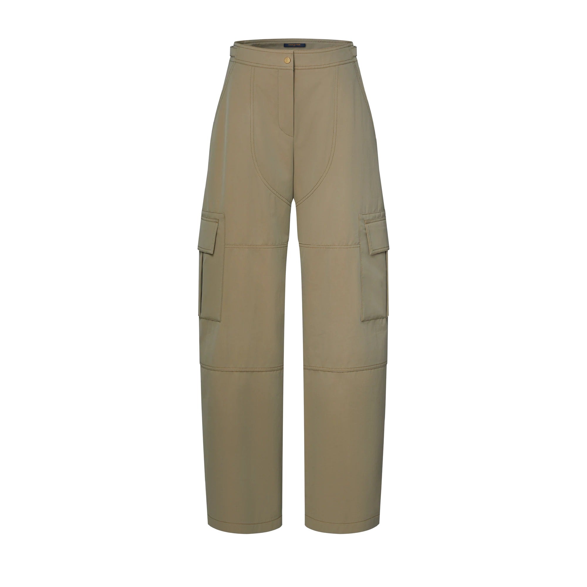 Wide-Leg Cargo Pants