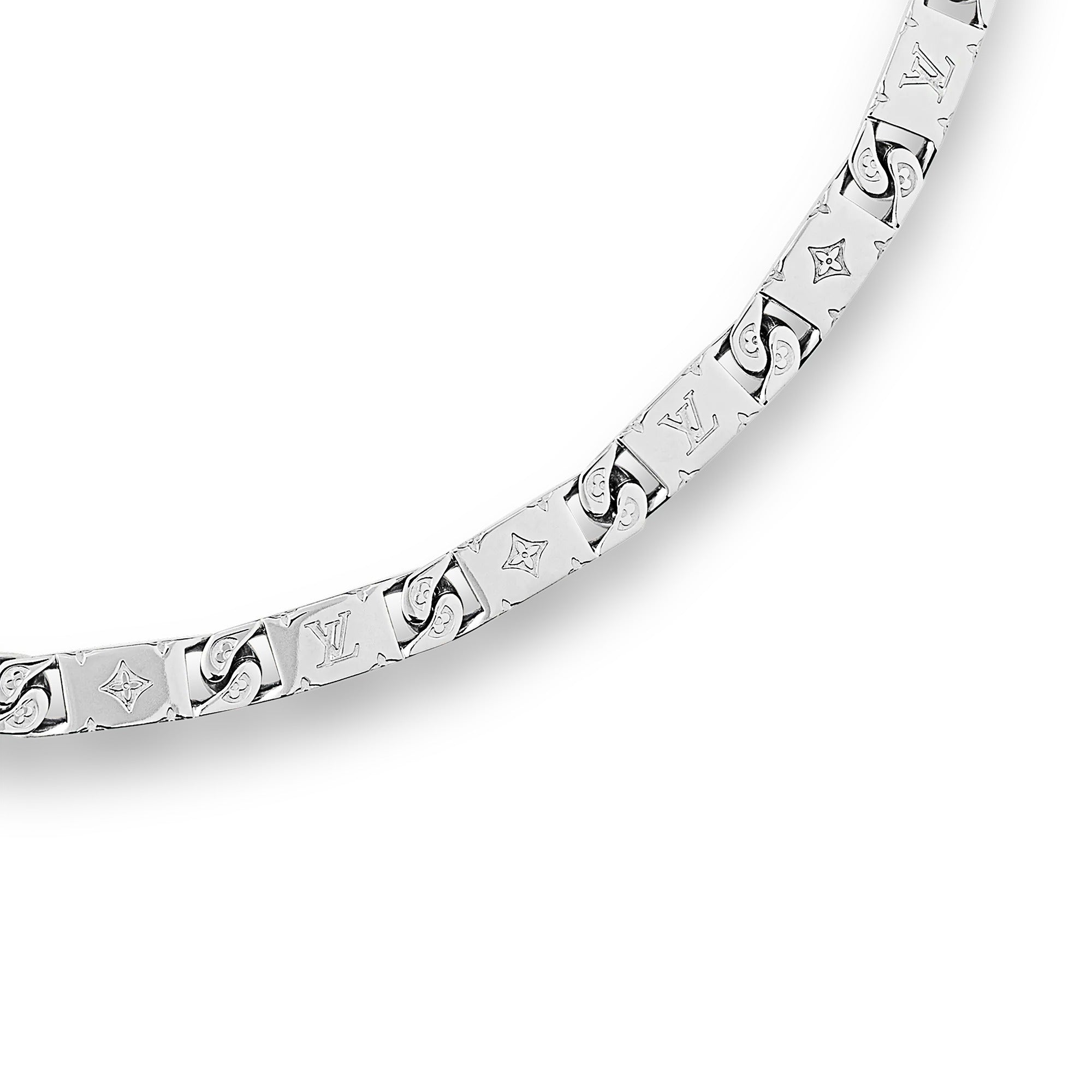 Monogram Tied Up Necklace