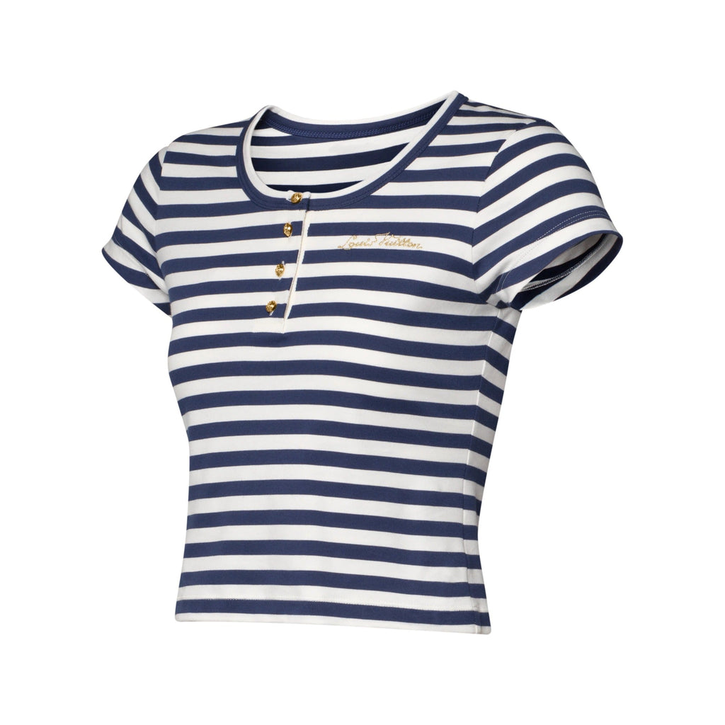 Striped Fitted T-Shirt