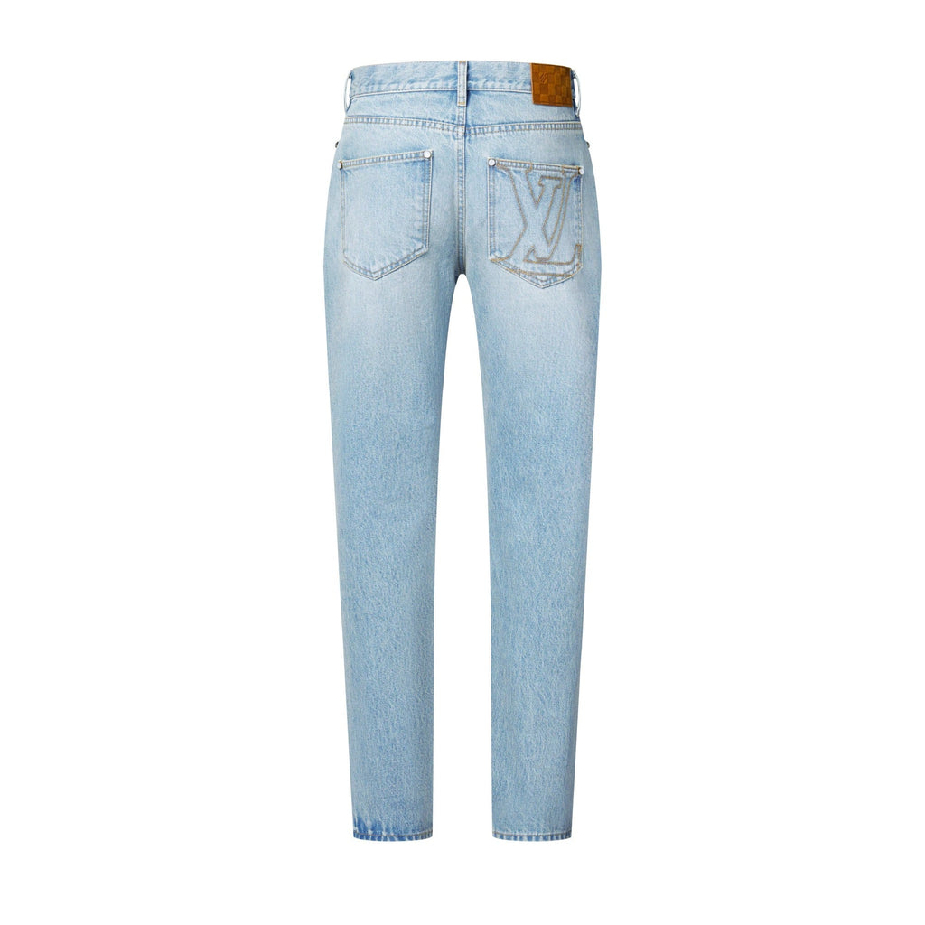 Slim Fit Denim Pants