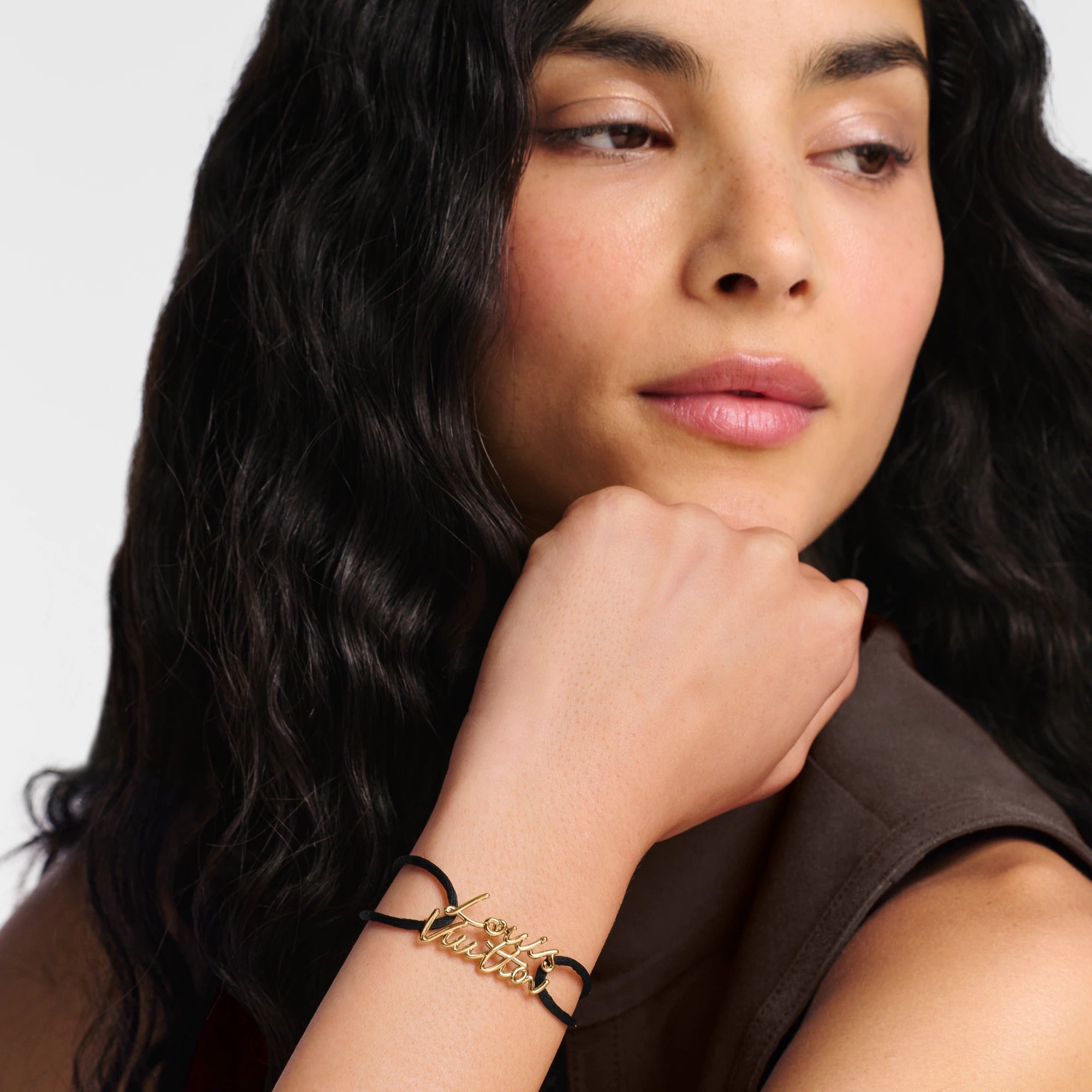 LV Script Bracelet