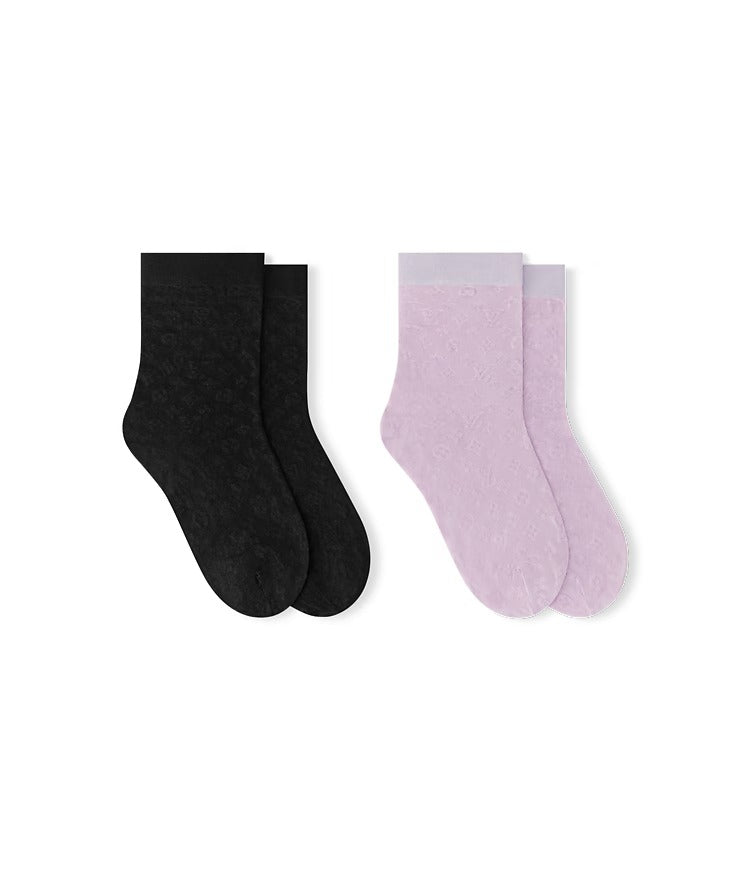 Monogram All Over Set Of Socks