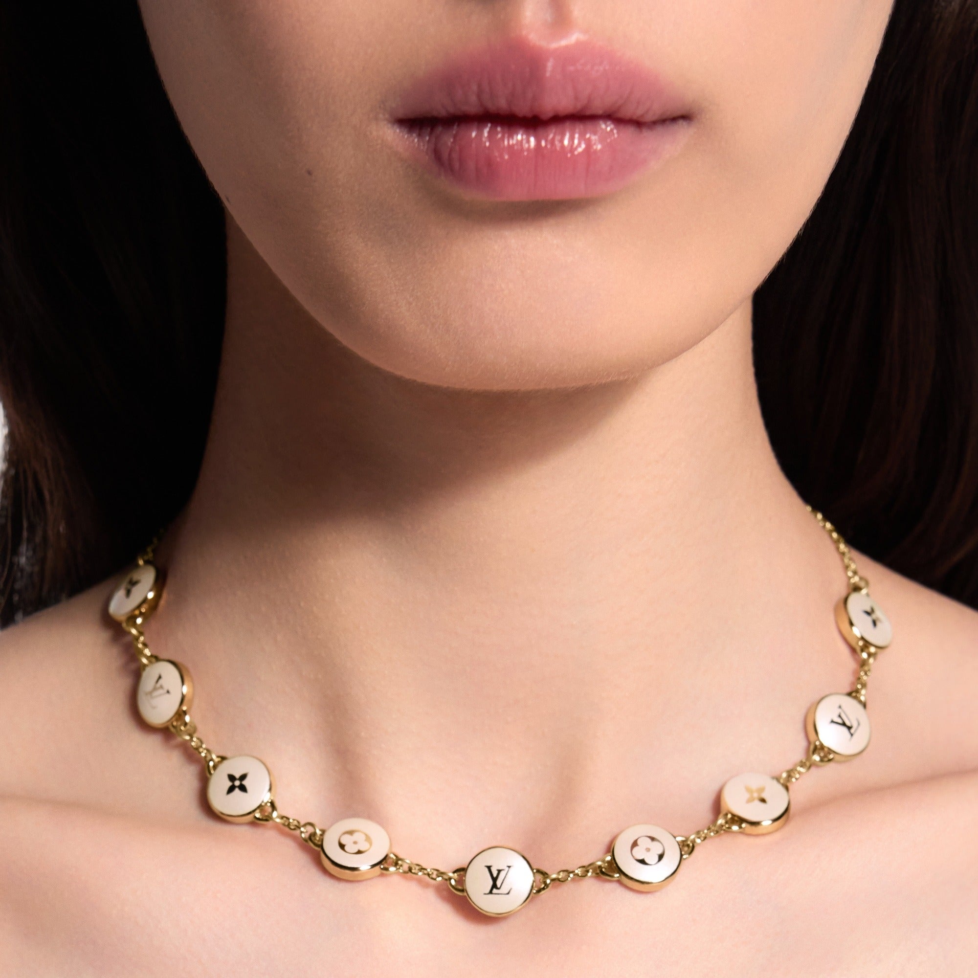 LV Pearly Confetti Necklace