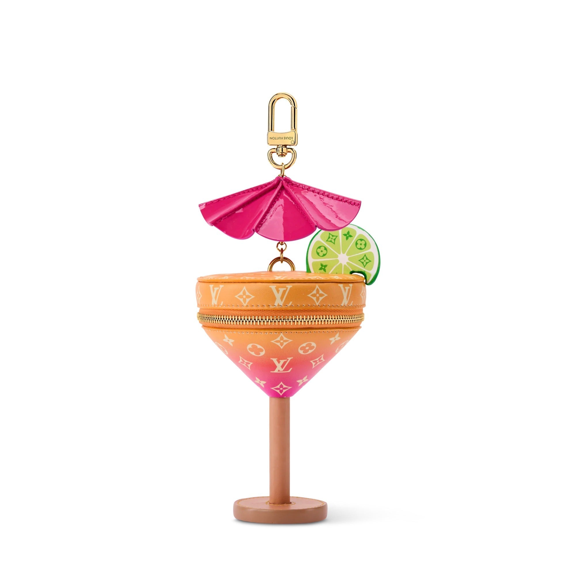LV Sunset Pouch Bag Charm