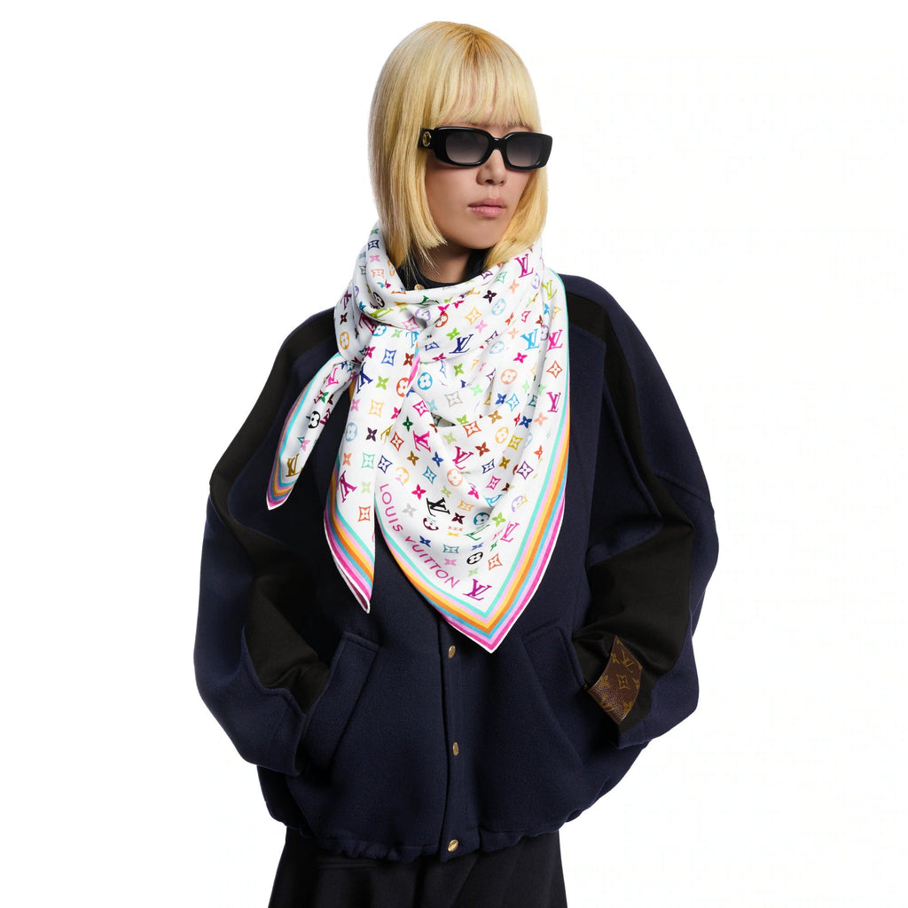 LV x TM Monogram Multicolor Shawl
