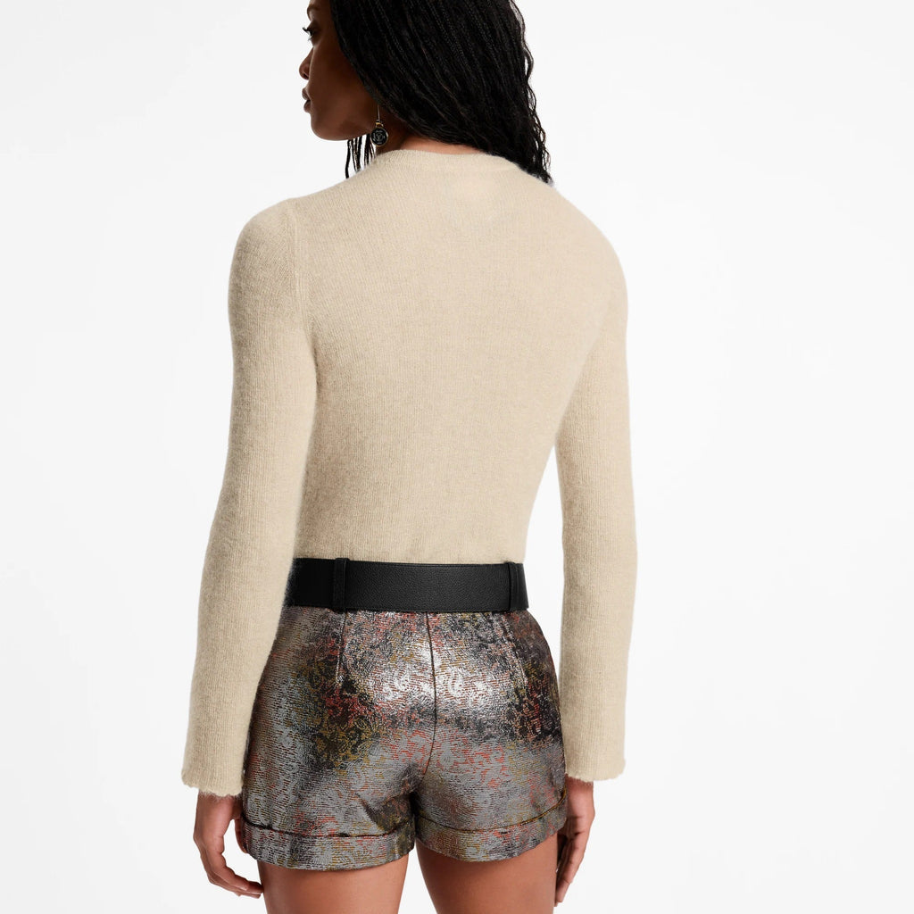 Glitter Ribbon Pullover
