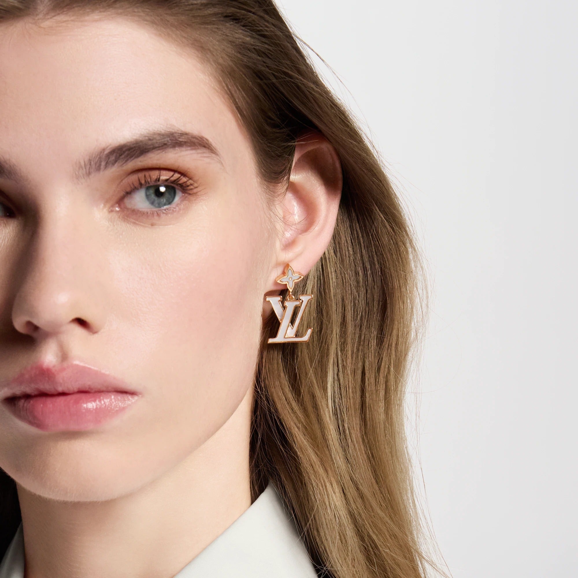 Lady LV Pearlescent Earrings