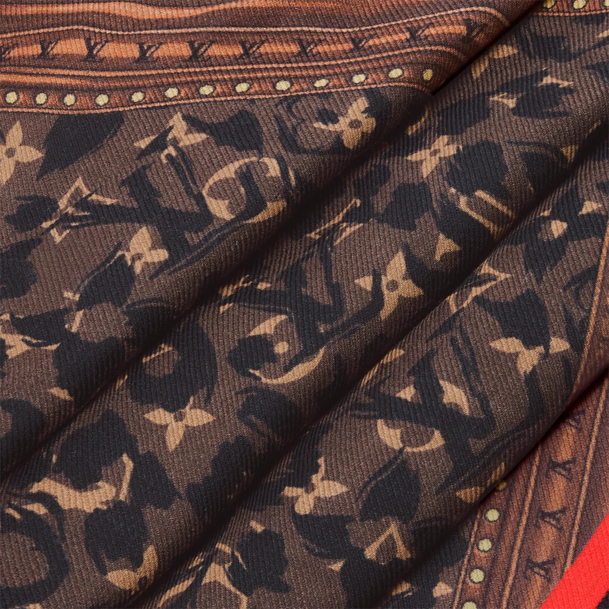 LV Safari Trunk Shawl