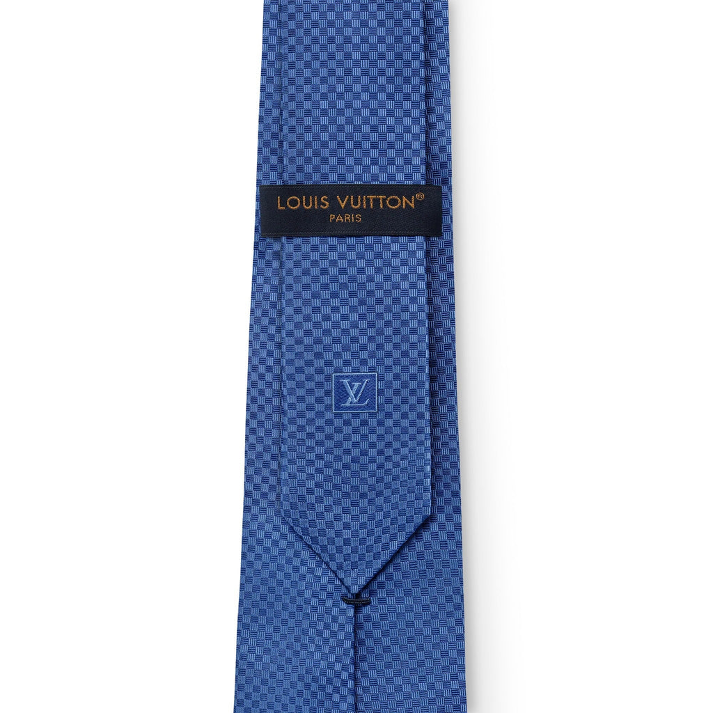Micro Damier Tie