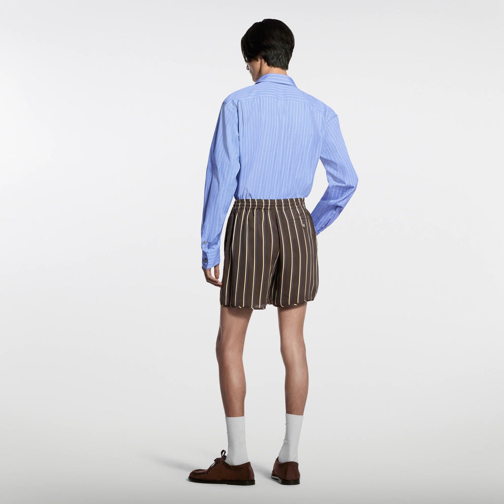 Striped Running Shorts