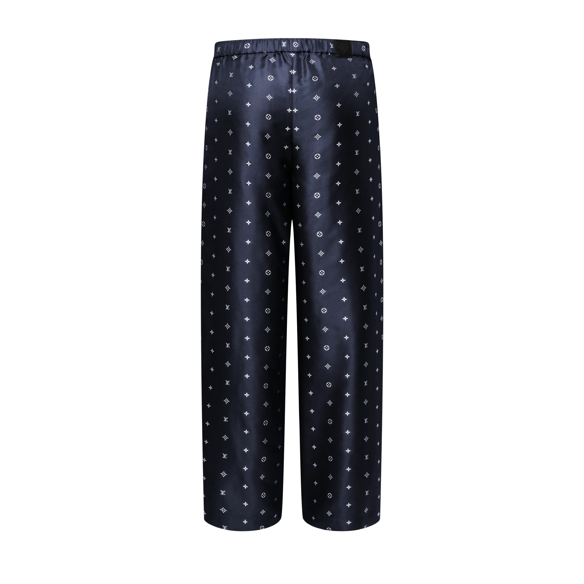 Monogram Silk Pajama Pants