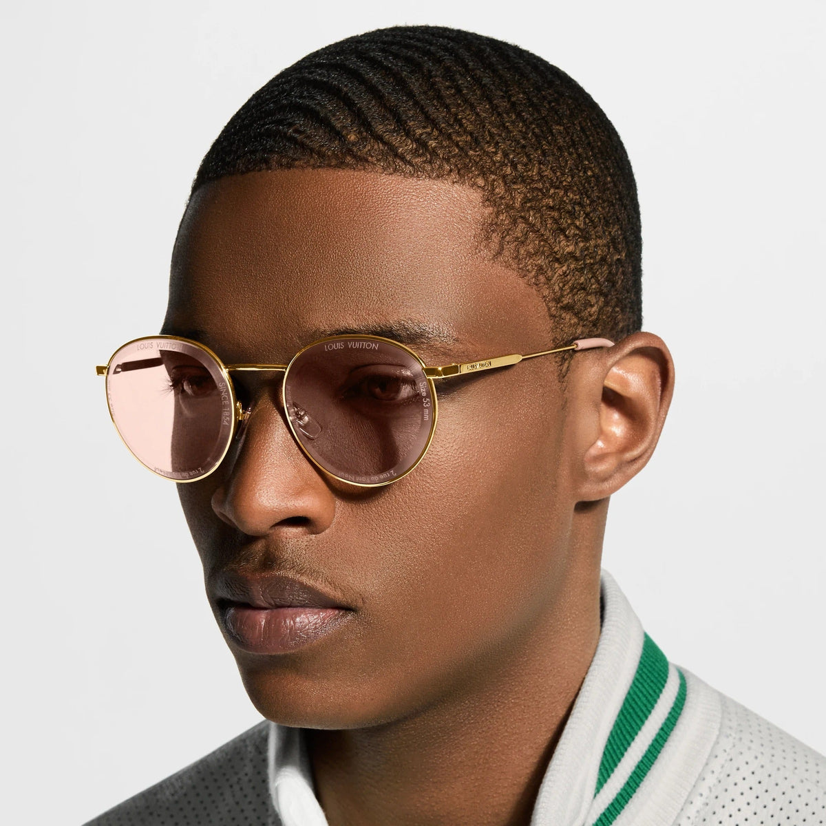 LV Super Vision Light Round Sunglasses